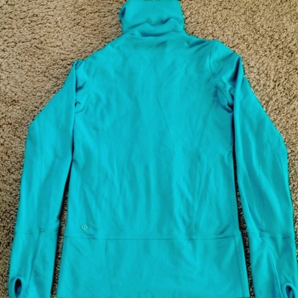 Lululemon Full Zip teal Jacket Size 2 - Picture 9 of 10